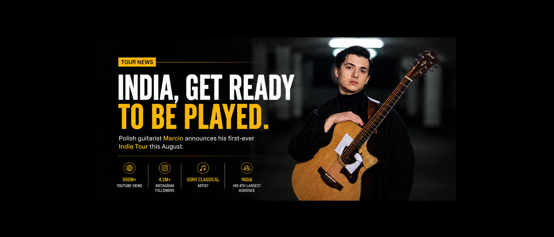 Marcin India Tour 2026 — Dates, Venues, Tickets and Everything You Need to Know